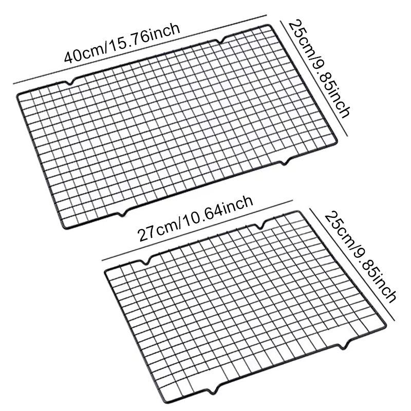 1/2 個ケーキ冷却ラック小大ステンレス鋼ワイヤーベーキング - Kitchen Baking Rack のレビューと価格