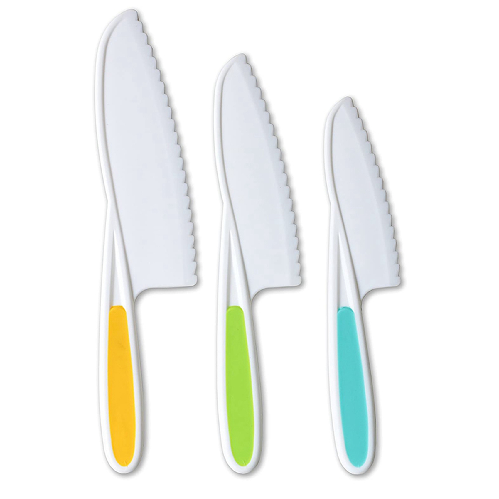 GTBL 子供用ナイフ 12本セット、ナイロン製キッチンナイ - Kitchen Kids Baking Set のレビューと価格