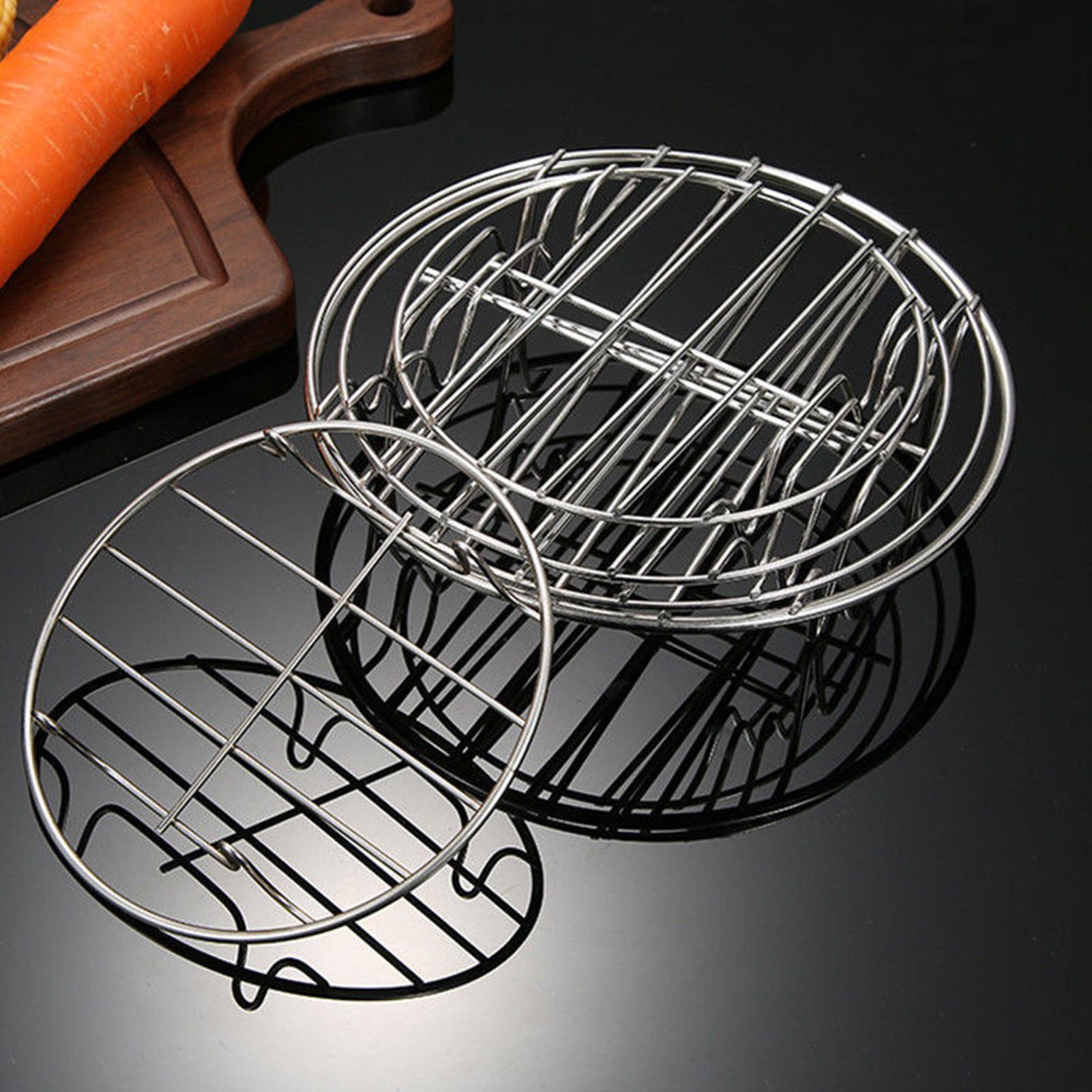 丸型冷却ラック ステンレス製調理蒸し焼きラック オーブン、鍋 - Kitchen Baking Rack のレビューと価格