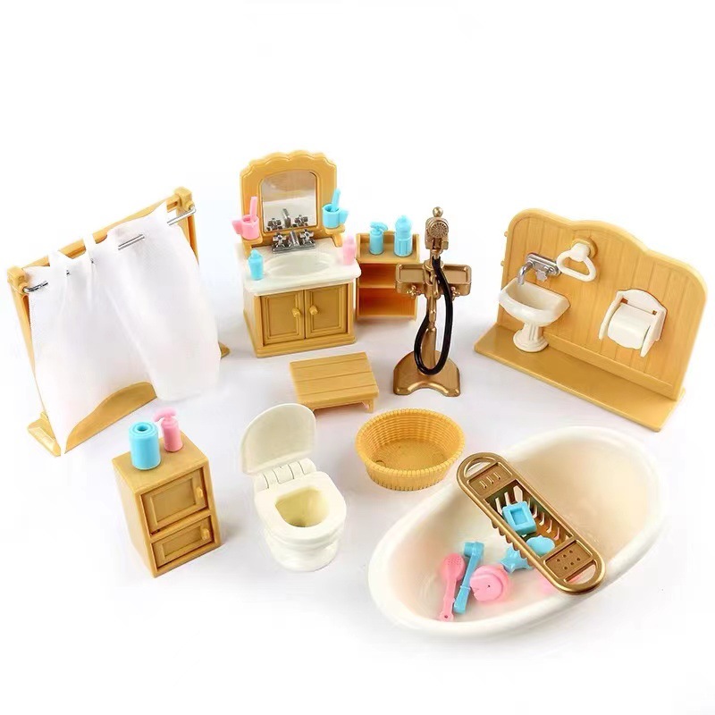 ドールハウスミニチュアギフトボックスパッケージ、家具セット、 - Kitchen Uncle のレビューと価格