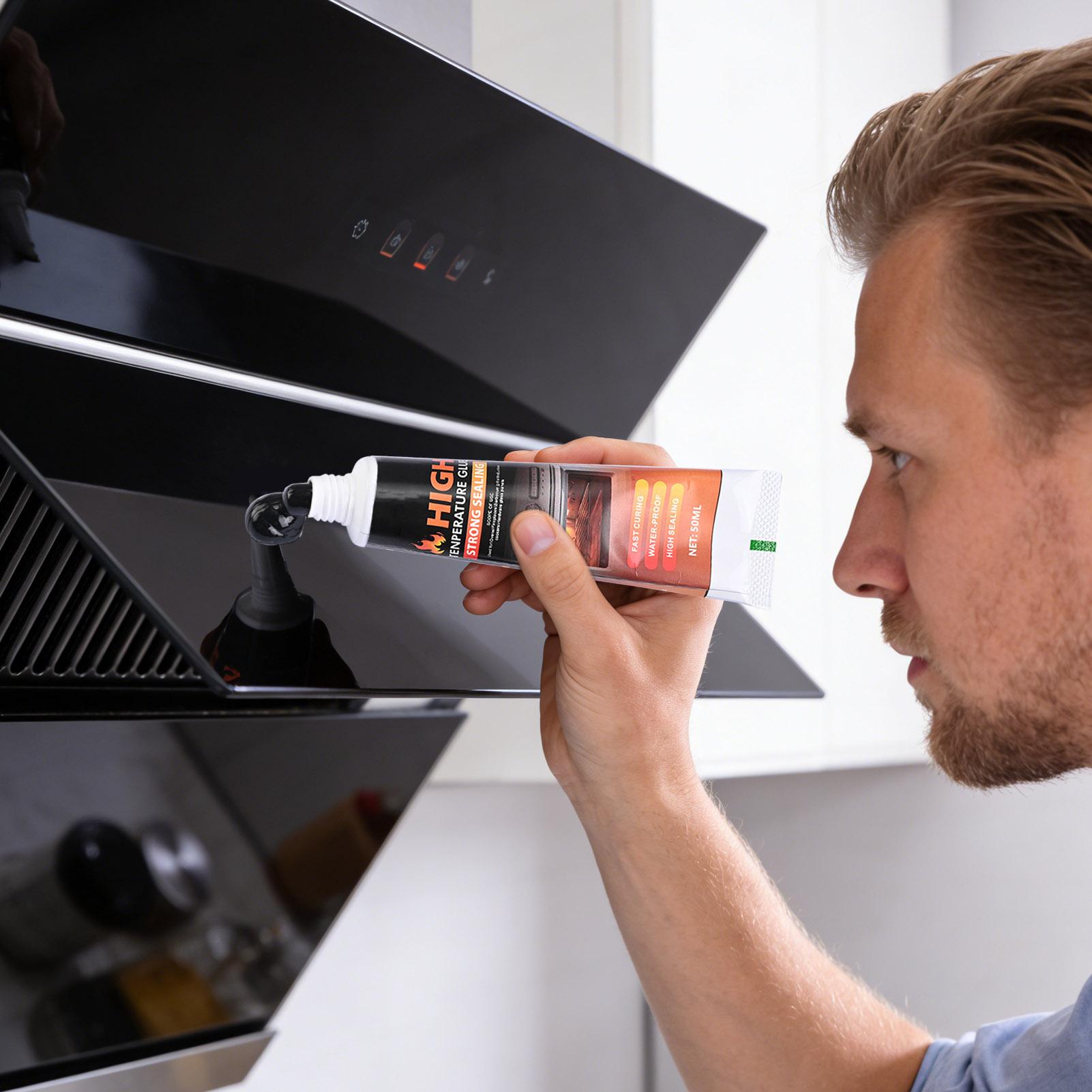 耐熱接着剤 50ml 高温修理用接着剤 パネルオーブン用接着 - Kitchen Uncle のレビューと価格