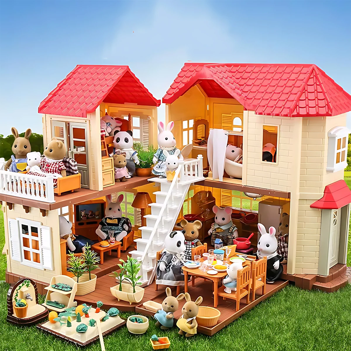 ミニチュア家具 1:12 ドールハウスキッチンリビングルーム - Kitchen Uncle のレビューと価格